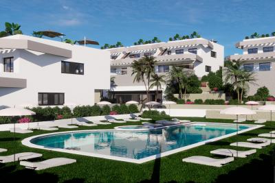 Leilighet i Luz 2 Finestrat med Vakker Utsikt in España Casas